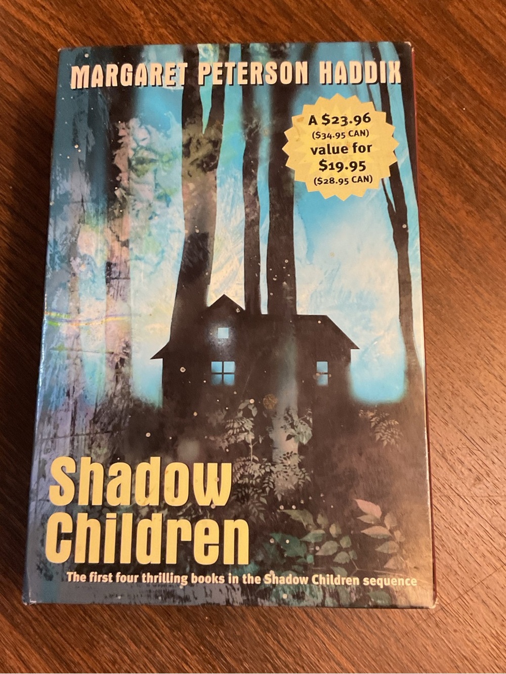 Haddix SHADOW CHILDREN Set First 4: Among Barons, Hidden, Imposters & Betrayed